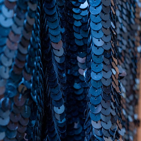 Blue Sequin Jacket - Red Carpet Ready! - Picture 2 of 4